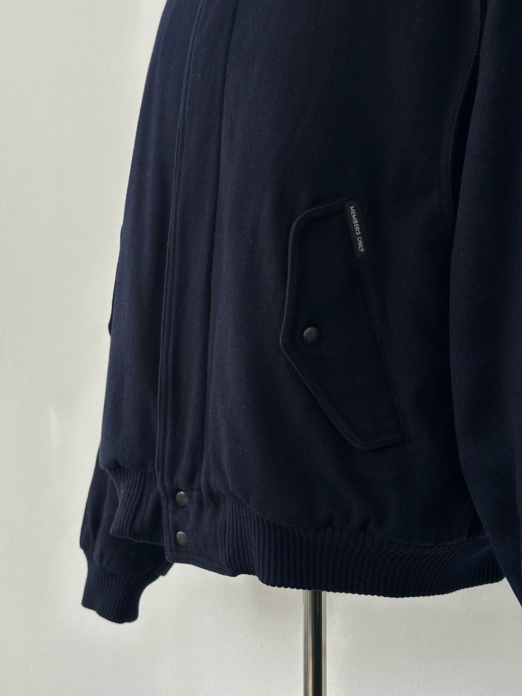 Immagine di Vintage 1990s Pure Wool High Neck Jacket - XL 3