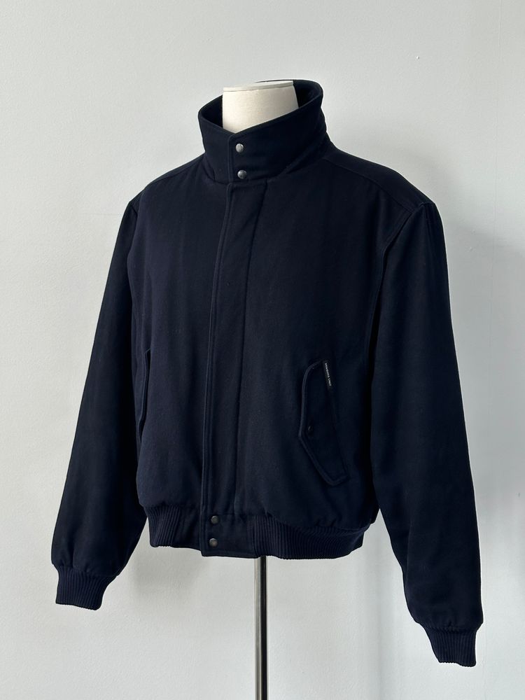 Immagine di Vintage 1990s Pure Wool High Neck Jacket - XL 10