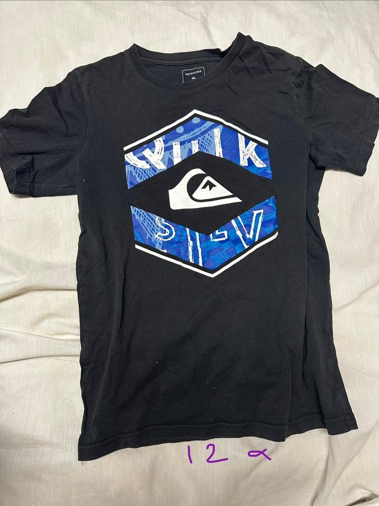 Quiksilver Quiksilver Black Graphic T-Shirt product image