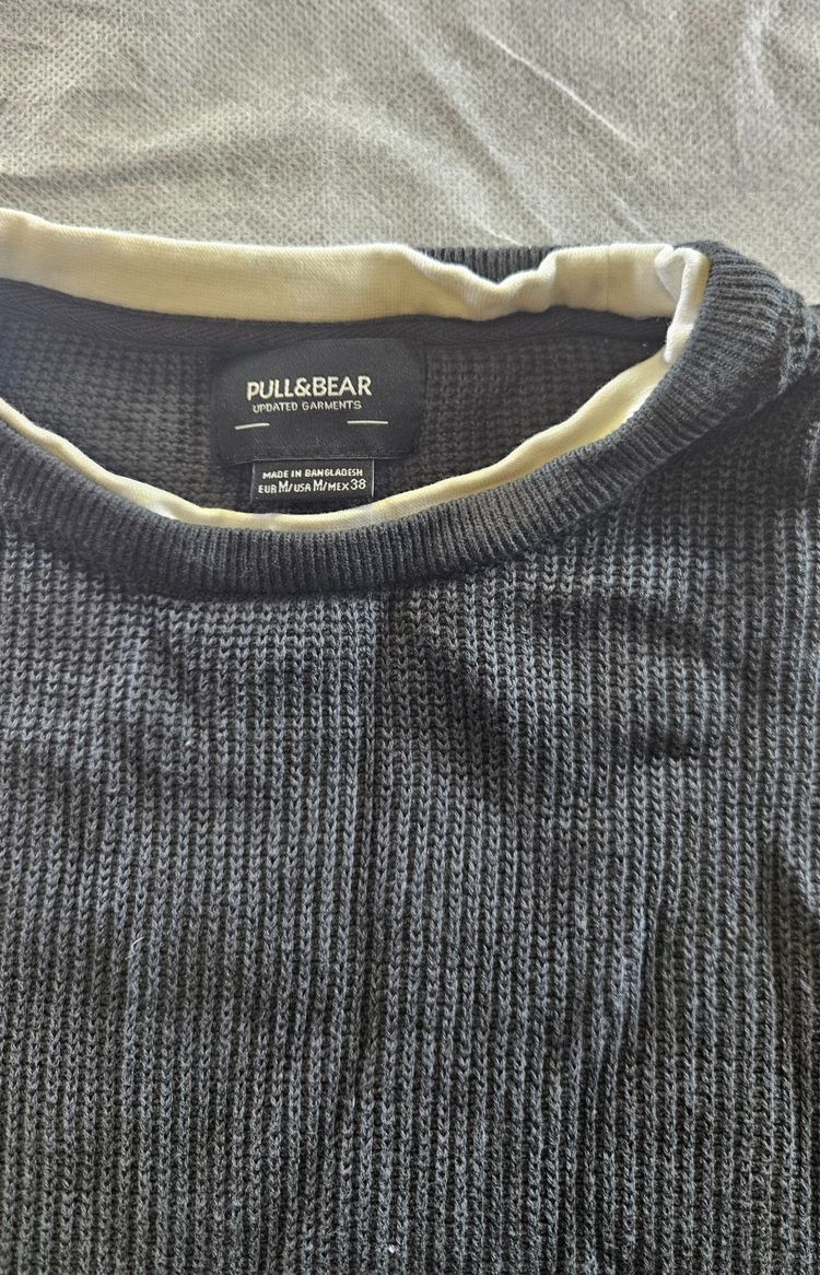 Pull&Bear Men'S Knit Sweater 3