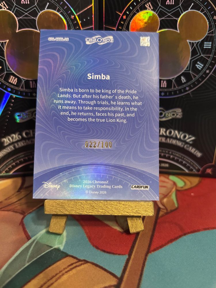 Immagine di Disney Simba 022/100 Trading Card 2