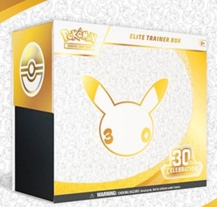 Immagine di 30th celebrations Pokémon Elite Trainer Box 1