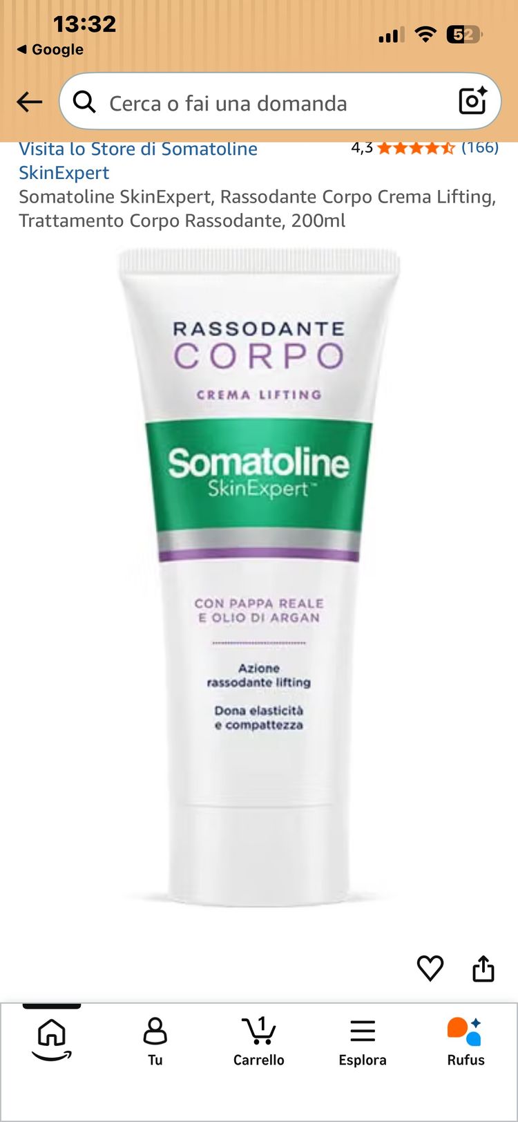 Other Somatoline Skinexpert Rassodante Corpo Crema Lifting product image