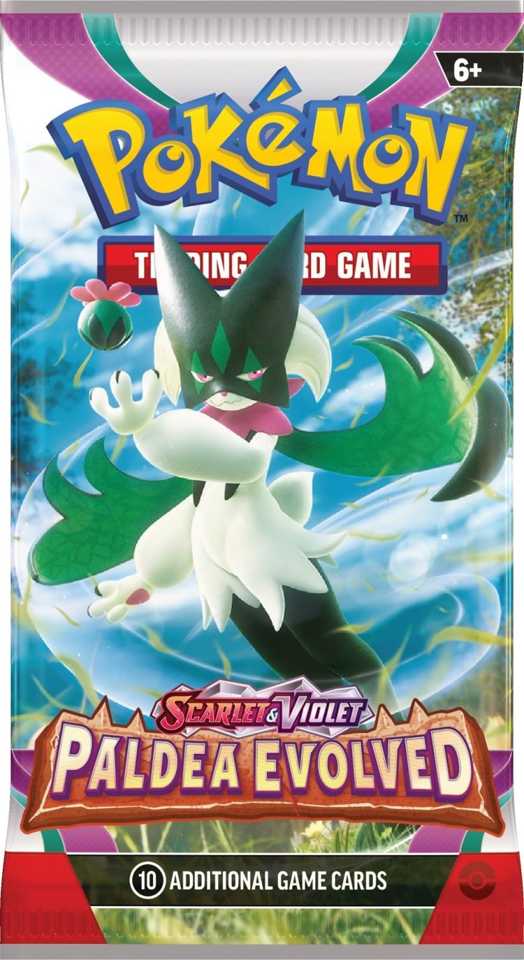 Pokémon Pokémon TCG Paldea Evolved Booster Pack product image