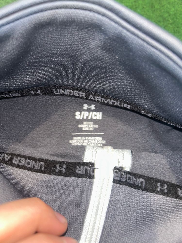 Under Armour Grey Quarter-Zip Sweatshirt 2