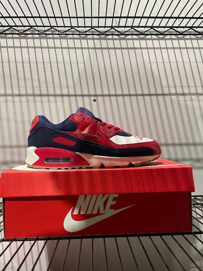 A-926938 Nike AM90 Home & Away Red Brand New In Box