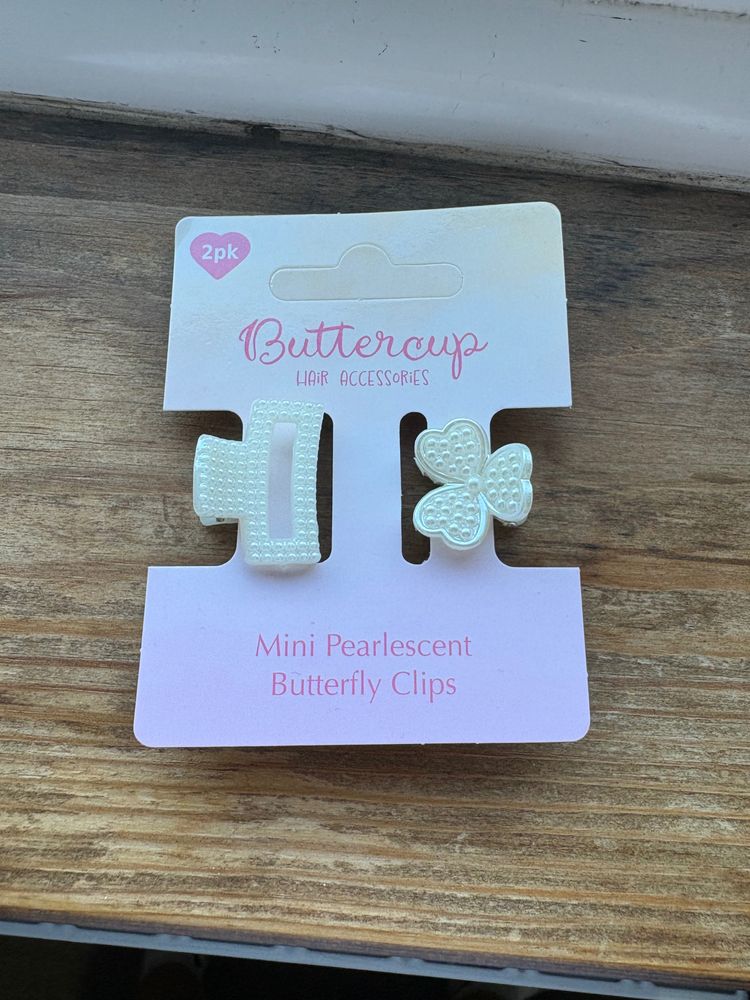 Other Mini Pearlescent Butterfly Clips product image