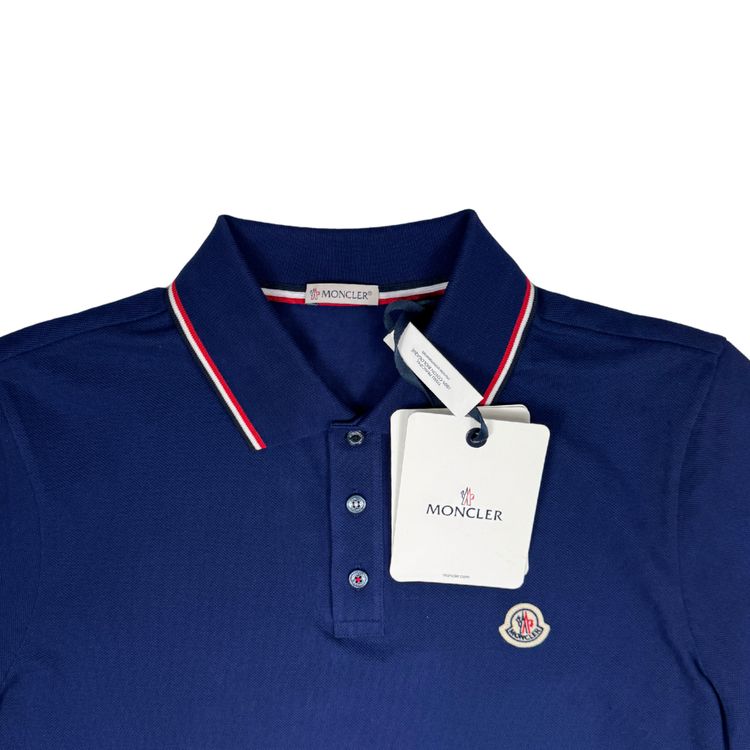 Polo Moncler Azul marino manga corta - talla L image 3