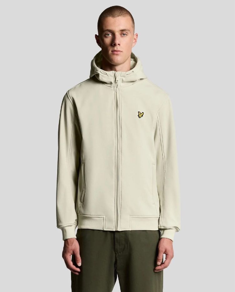 Lyle & Scott Beige softshell jacket men’s S 
