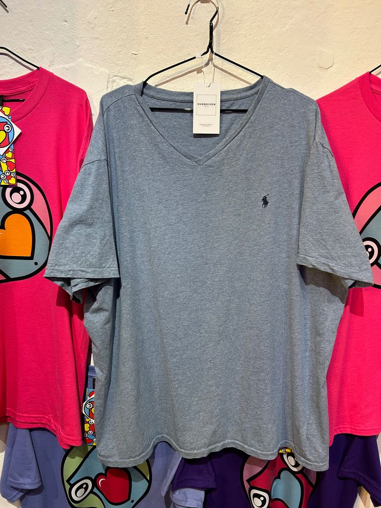 Polo Ralph Lauren Grey V-Neck T-Shirt