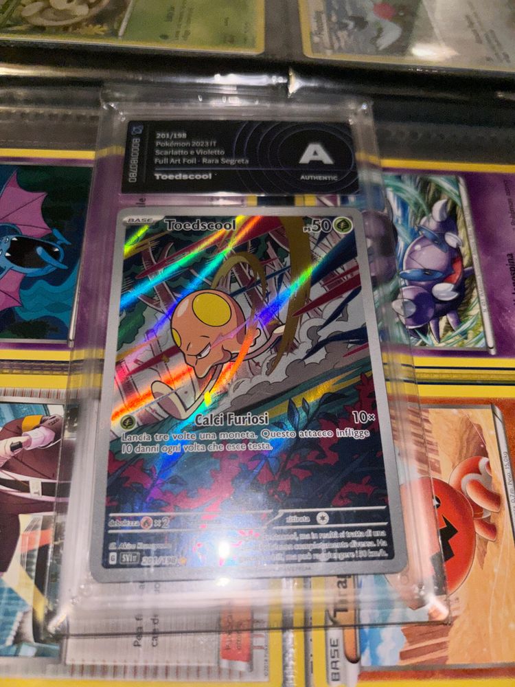 Toedscoot Pokemon Card obraz 1