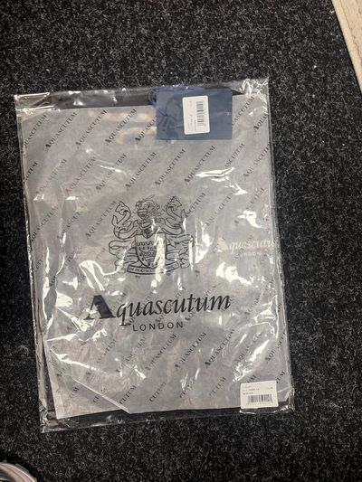 (25) taq20 BLACK Aquascutum London In Packaging