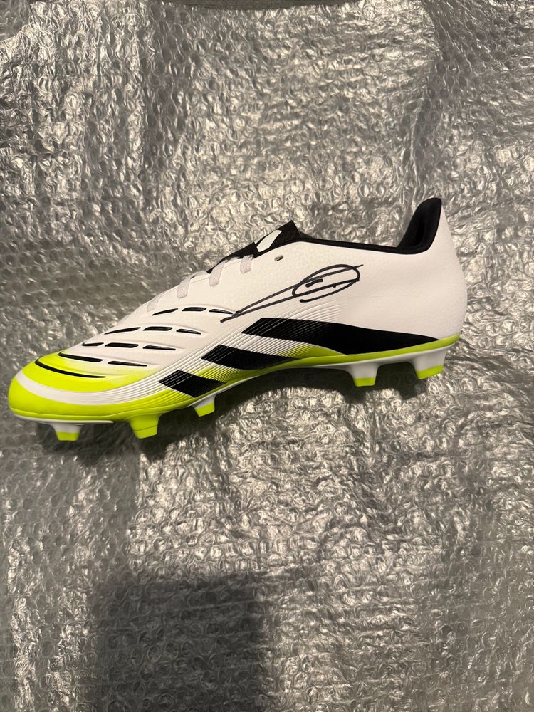 Scarpino Autografato Zinedine Zidane – Adidas Predator – Con VIDEO PROOF 