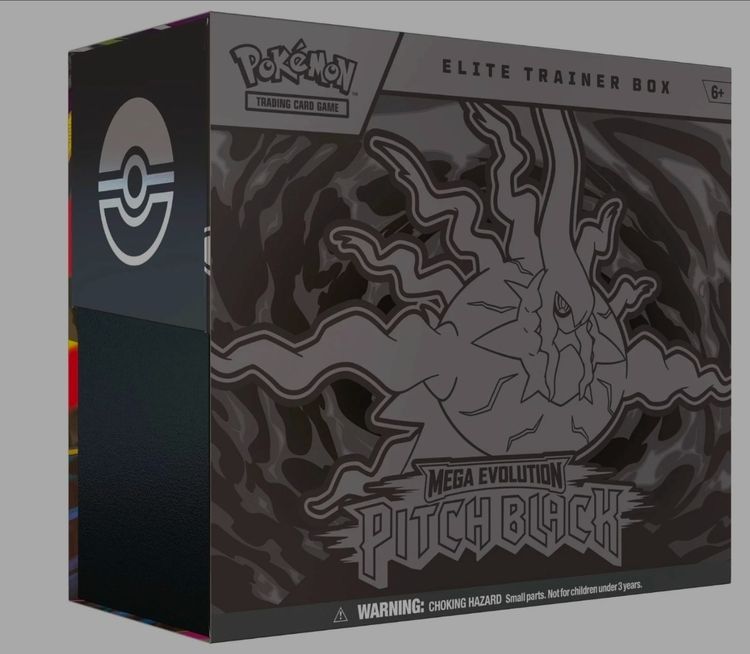 Pokémon Elite Trainer Box Mega Evolution Pitch Black