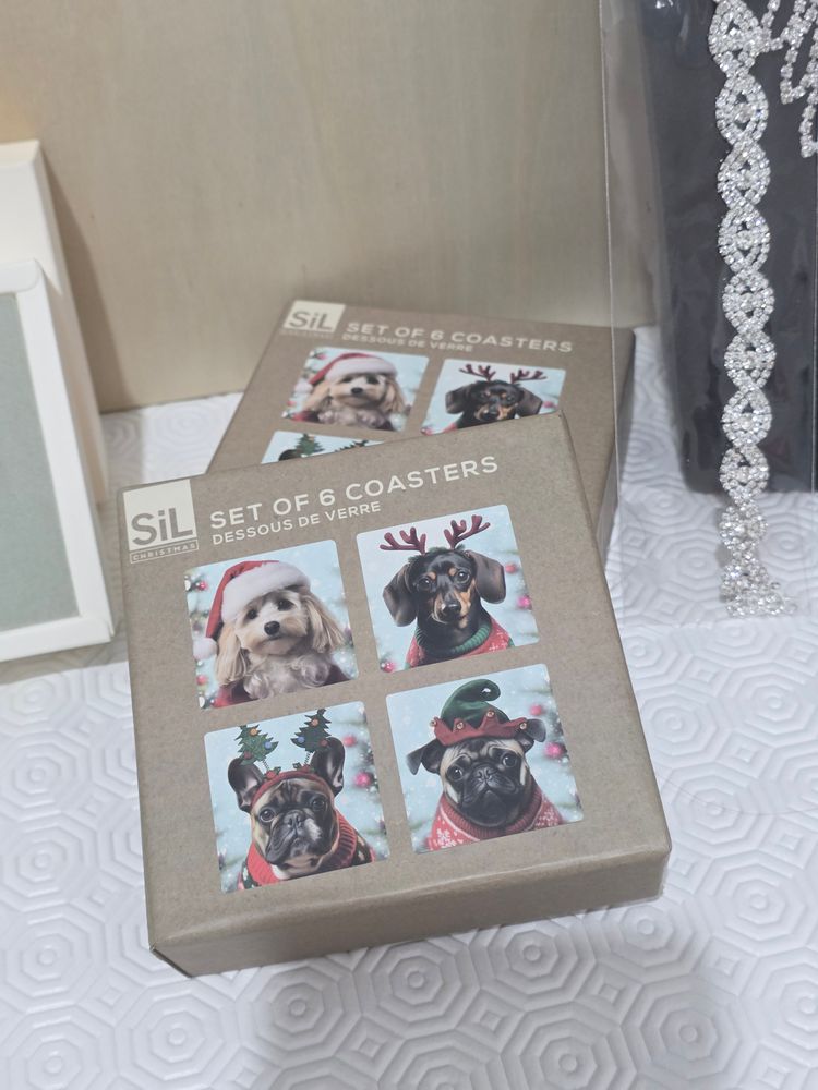 Beautiful Christmas Set Of 6 Coasters obraz 1