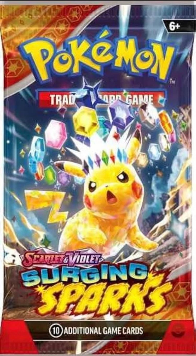Pokémon Trading Card Game Scarlet & Violet Surging Sparks Booster Pack