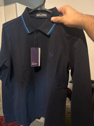 Fred Perry Long Sleeve Polo Shirt