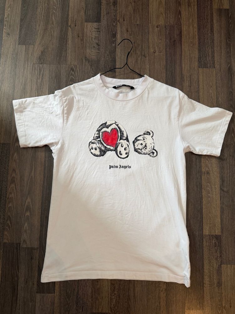 Palm Angels Palm Angels White Graphic T-Shirt product image