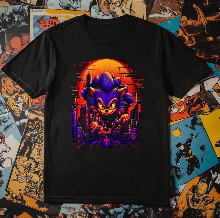 Nightmare Hedgehog t-shirt image 3