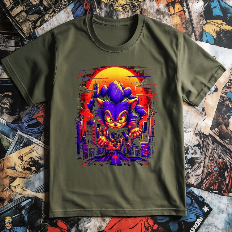 Nightmare Hedgehog t-shirt image 4
