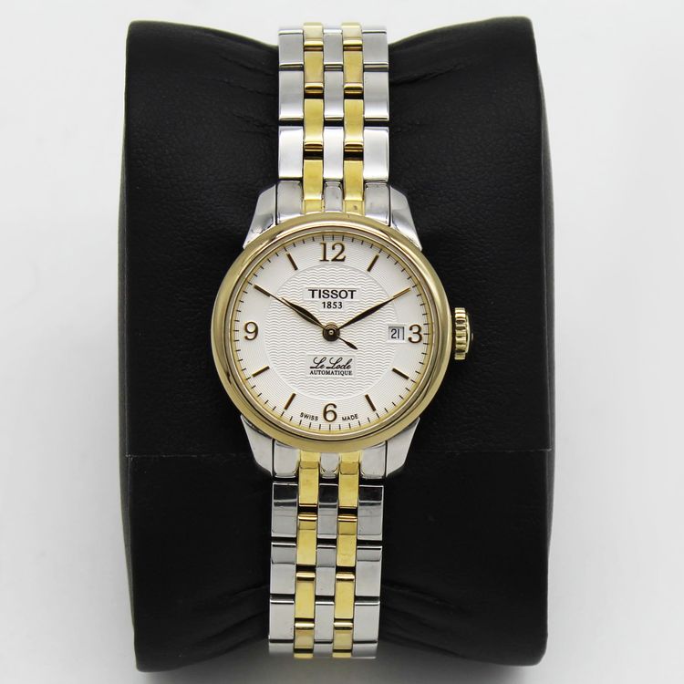 Ladies Tissot LeLocle White Dial Pre-owned T41.2.183.34
