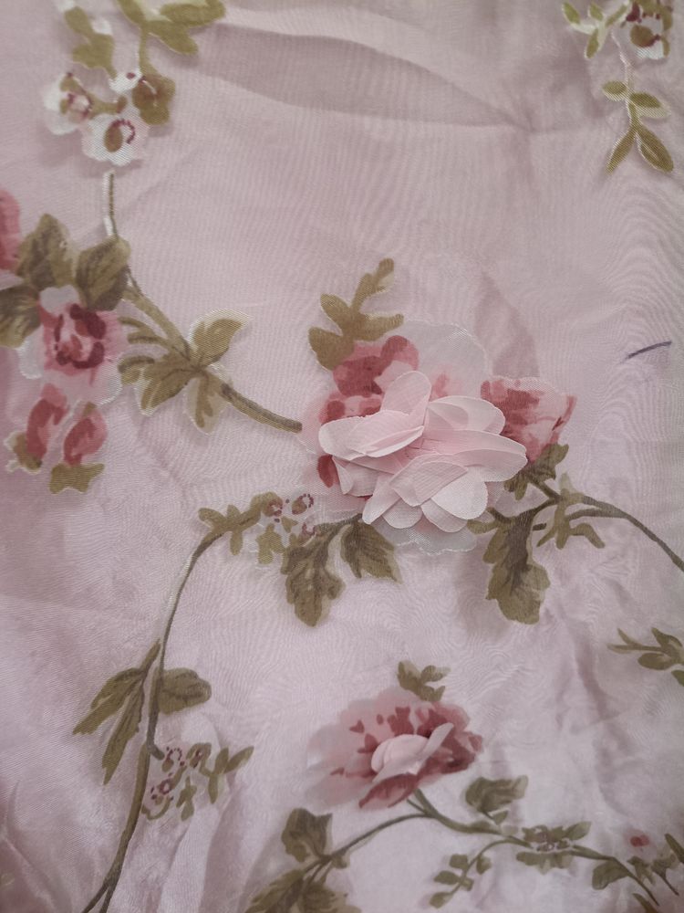 Pink Floral Dress image 5