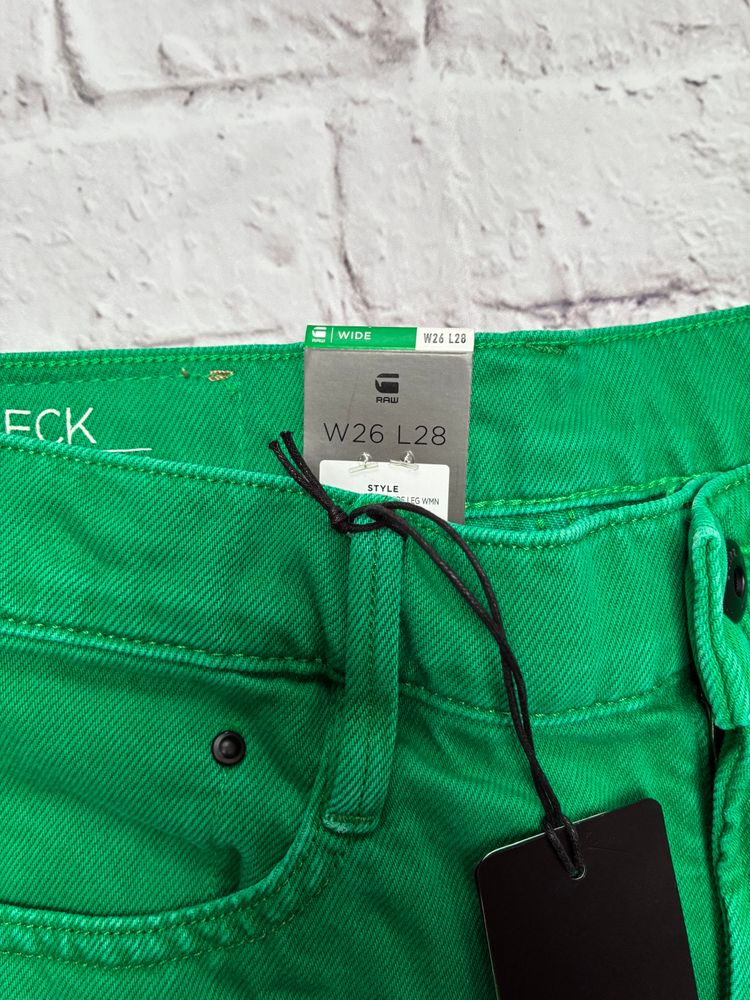 Immagine di G-Star Raw Green Wide Jeans 3