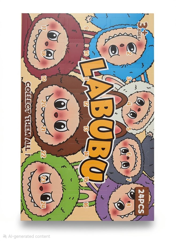 Labubu advent calendar Christmas  image 1