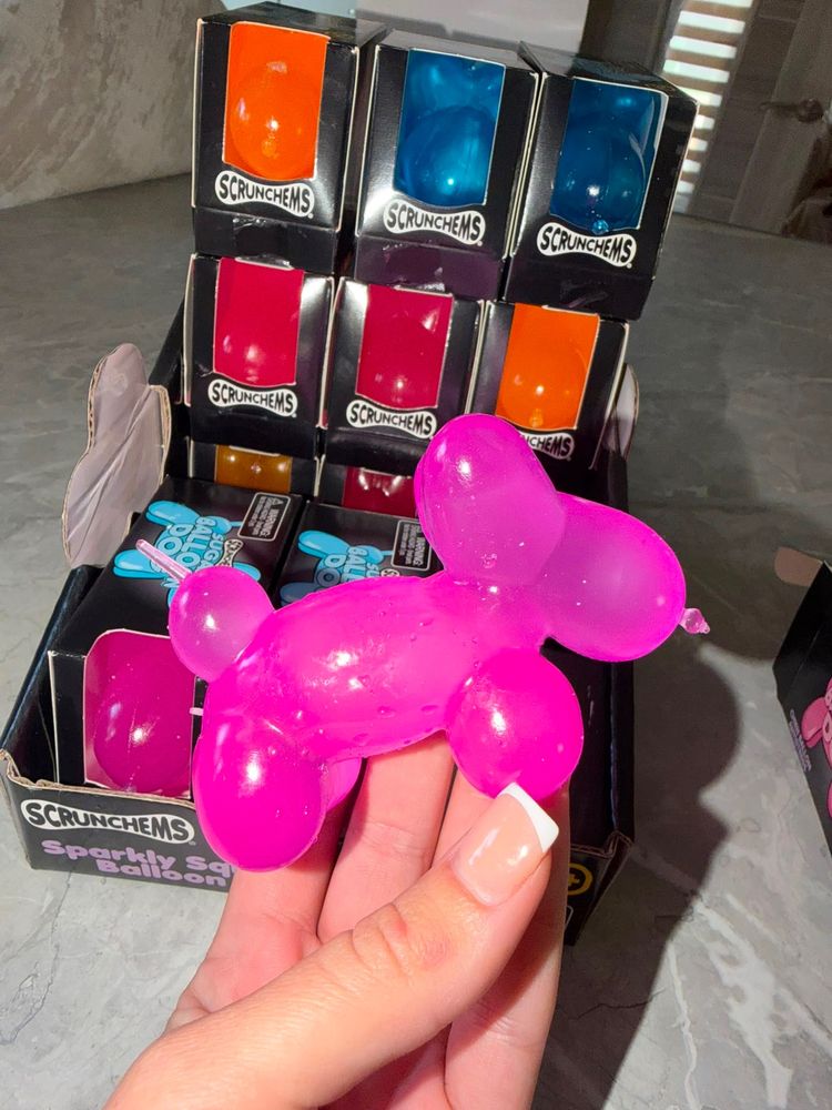 Scrunchems Sparkly Squeezable Balloon Dogs image 1