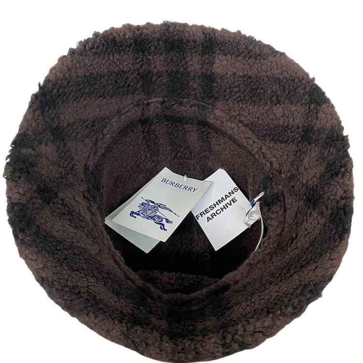 Burberry Fleece Reversible Bucket Hat Medium image 8