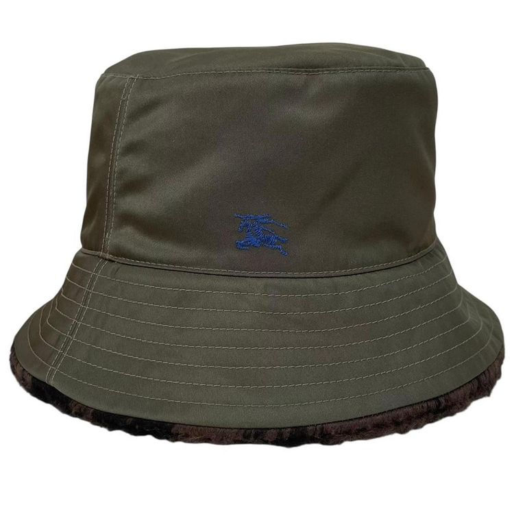 Burberry Fleece Reversible Bucket Hat Medium image 1