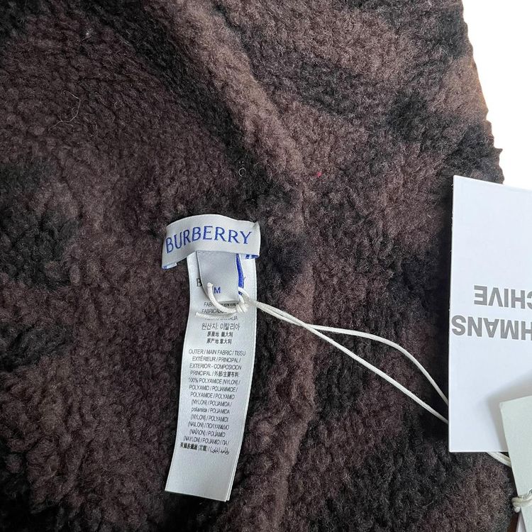 Burberry Fleece Reversible Bucket Hat Medium image 2