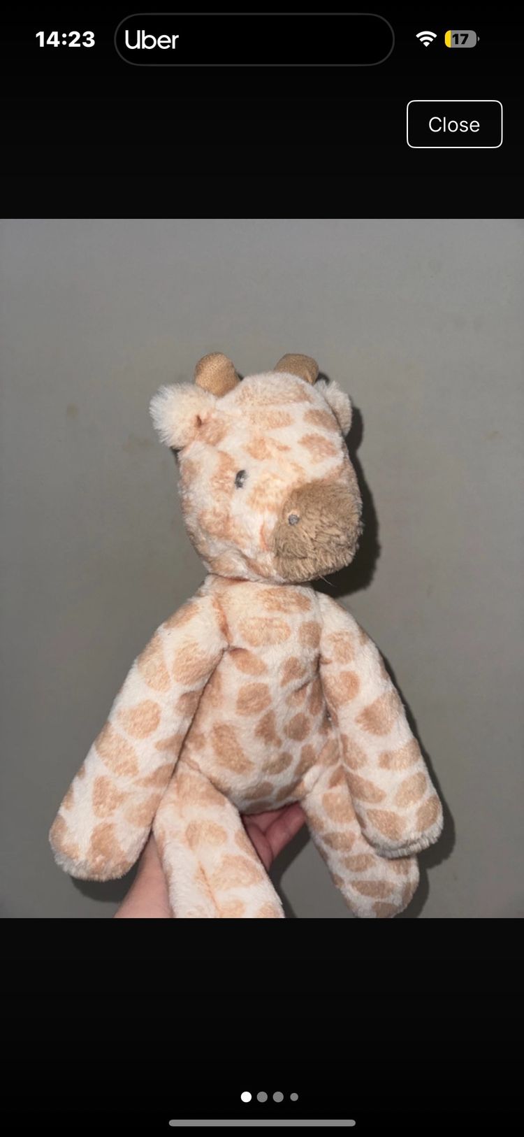 Mamas and papas Plush Giraffe Toy
