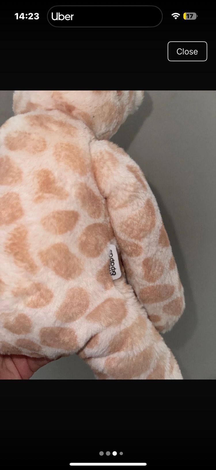 Mamas and papas Plush Giraffe Toy 4