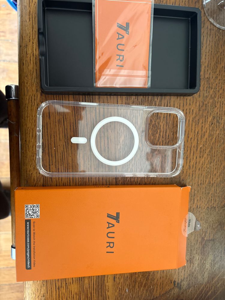 Tauri Clear Phone Case for  iPhone 16 pro max 
