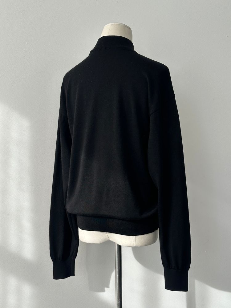 Immagine di Yves Saint Laurent 1990s Pure Wool High Neck Knit Jumper - M 5