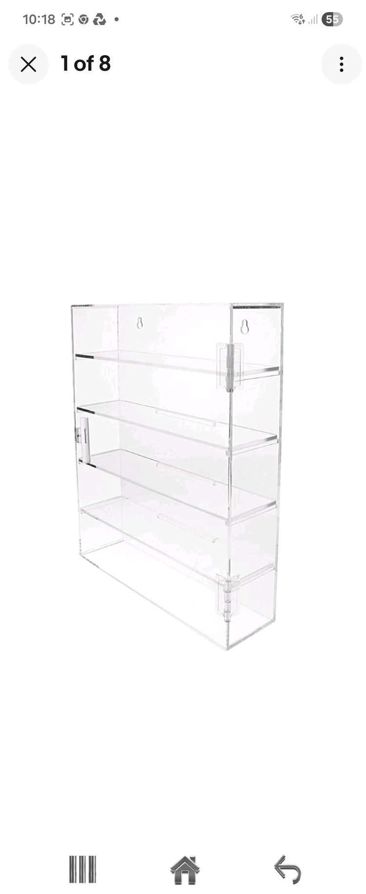 Other Clear Acrylic Display Case product image