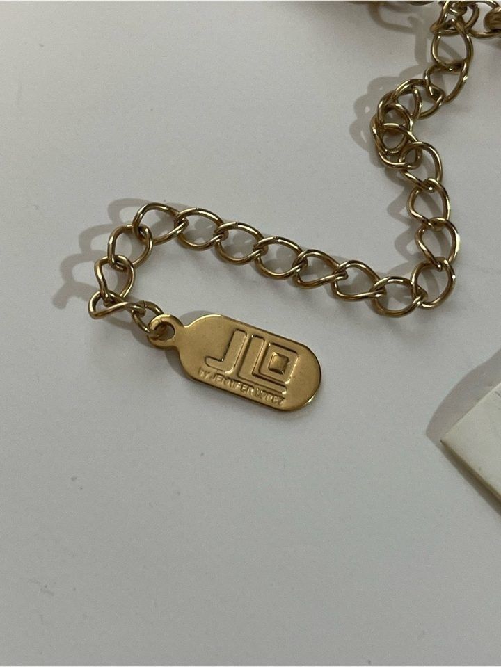 Jlo By Jennifer Lopez Gold Chain Necklace imagen 1