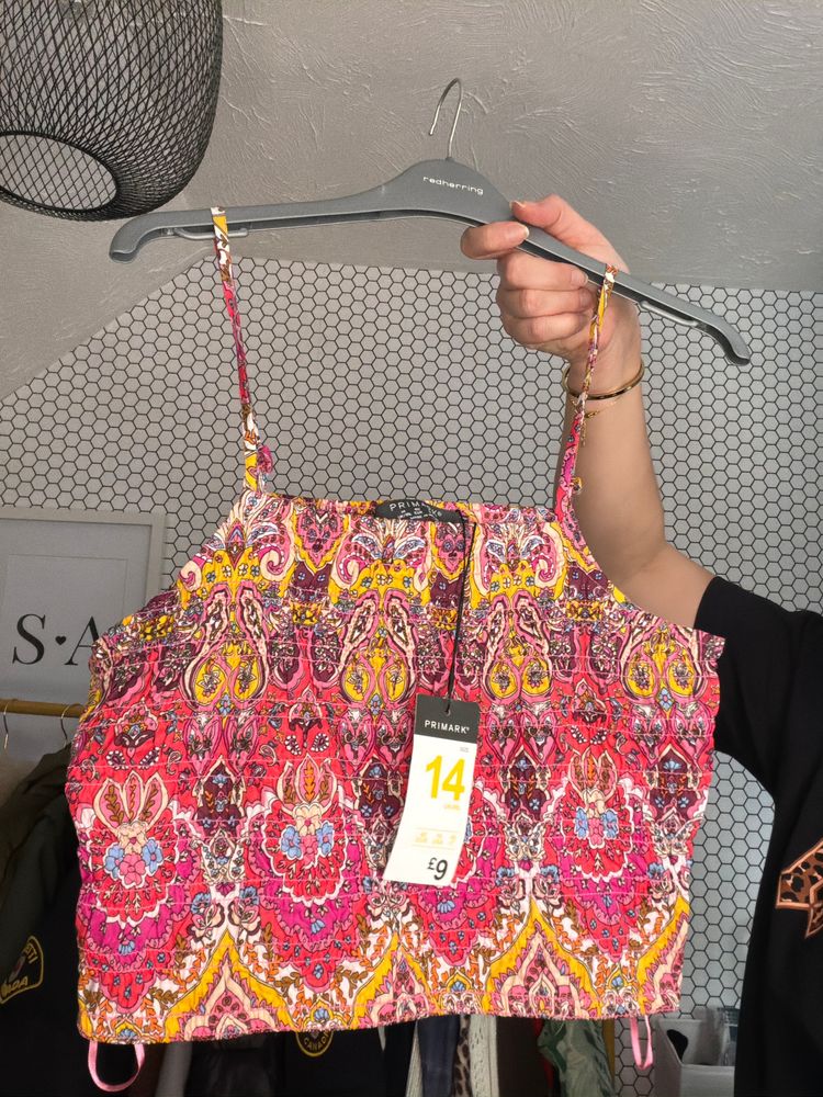 Primark Primark Women'S Colorful Patterned Crop Top product image