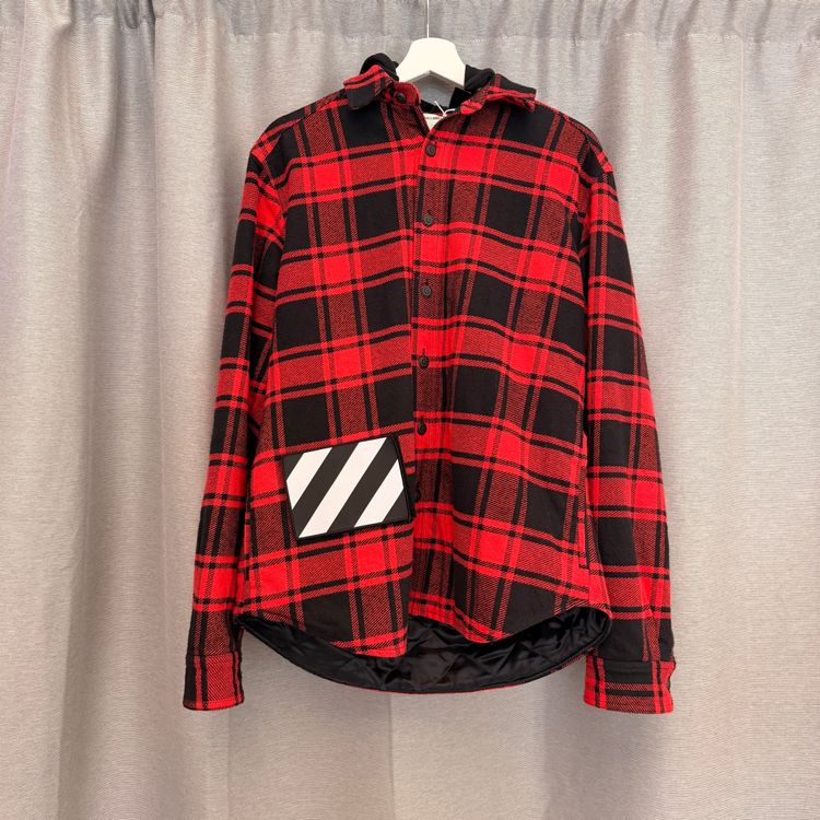 Off-White Flanel Overshirt Hooded XXS image 1