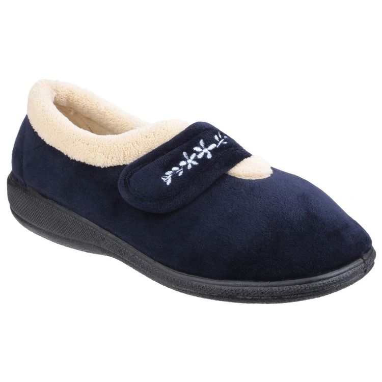 Fleet & Foster Capa Touch Fastening Memory Foam Slipper 13