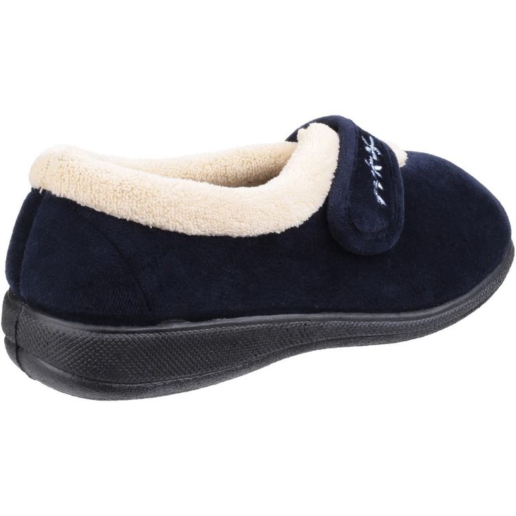 Fleet & Foster Capa Touch Fastening Memory Foam Slipper 6