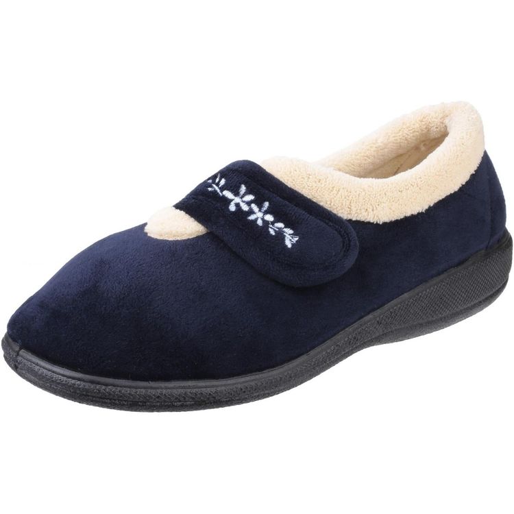 Fleet & Foster Capa Touch Fastening Memory Foam Slipper 9