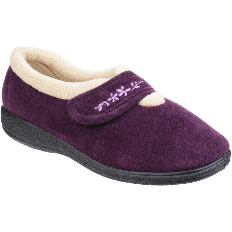 Fleet & Foster Capa Touch Fastening Memory Foam Slipper 5