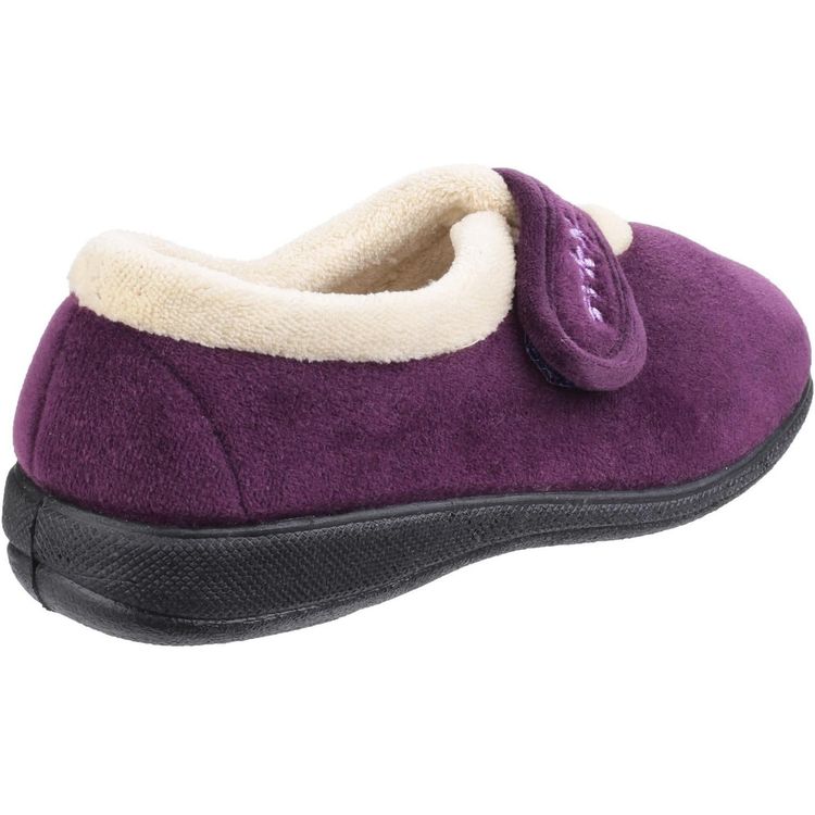 Fleet & Foster Capa Touch Fastening Memory Foam Slipper 7