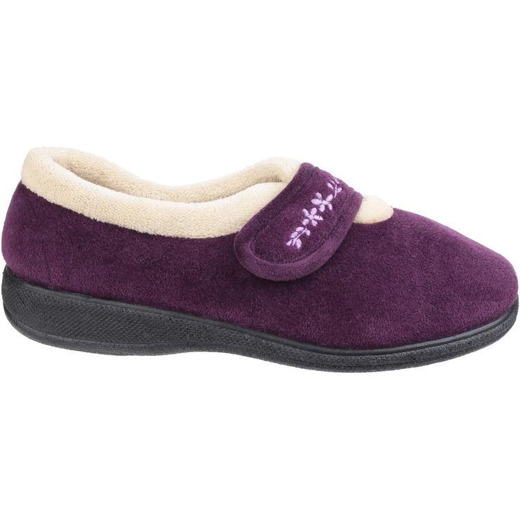 Fleet & Foster Capa Touch Fastening Memory Foam Slipper 3