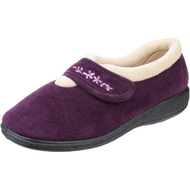 Fleet & Foster Capa Touch Fastening Memory Foam Slipper 4
