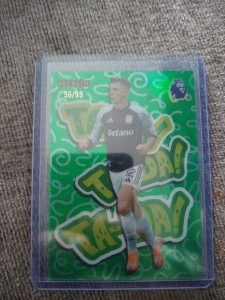Topps Topps Premier League Merlin 2026 Lucas Digne Aston Villa Football Trading Card product image