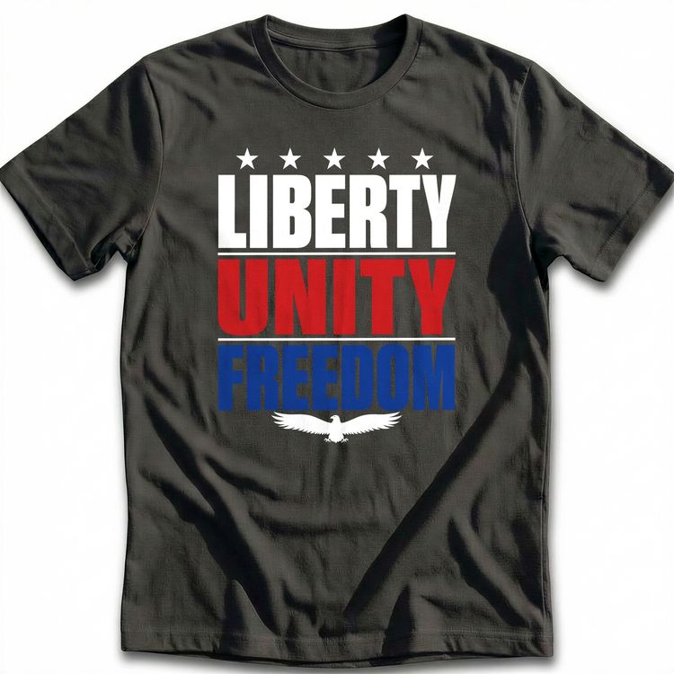 Liberty Unity Freedom Hero T-Shirt AU image 2
