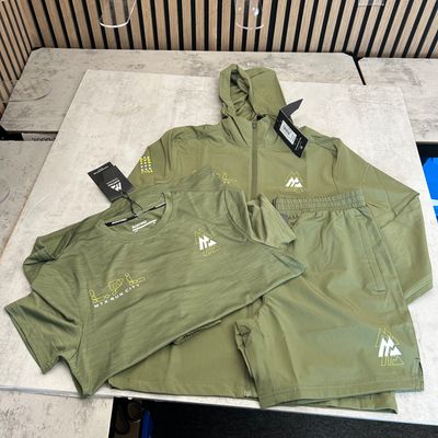 Mens XS montirex 3 piece Activewear Set With Hoodie, T-Shirt, And Shorts